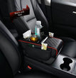 CAR ARM REST ORGANIZER WITH CUP HOLDER, MOBILE HOLDER AND TISSUE HOLDER