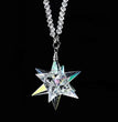 Crystal Star Car Hanging Ornament – Rainbow Light Suncatcher