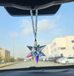 Crystal Star Car Hanging Ornament – Rainbow Light Suncatcher