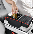 CAR ARM REST ORGANIZER WITH CUP HOLDER, MOBILE HOLDER AND TISSUE HOLDER