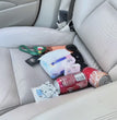 CAR ARM REST ORGANIZER WITH CUP HOLDER, MOBILE HOLDER AND TISSUE HOLDER