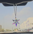 Crystal Star Car Hanging Ornament – Rainbow Light Suncatcher